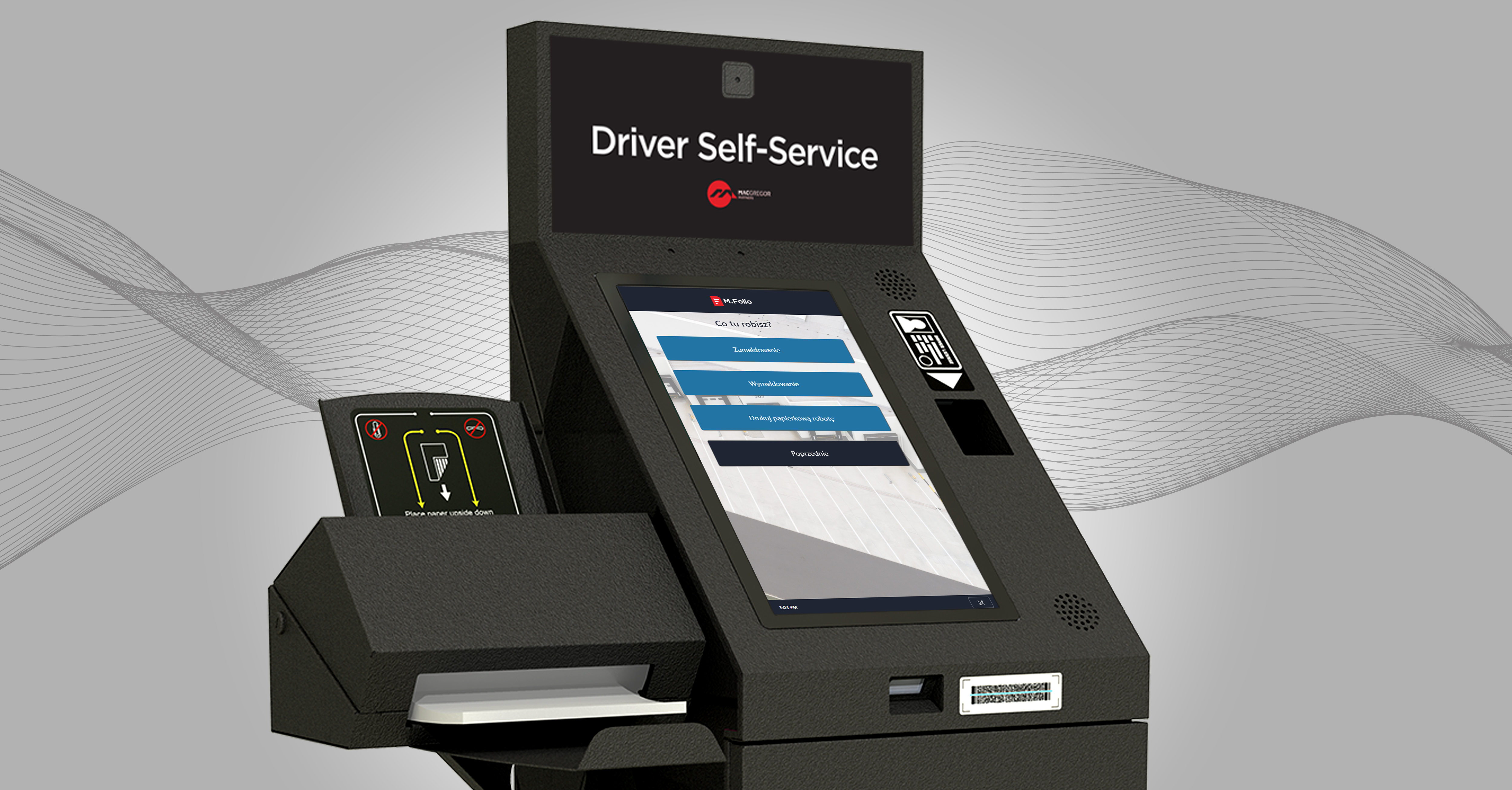 screenshot of M.Folio