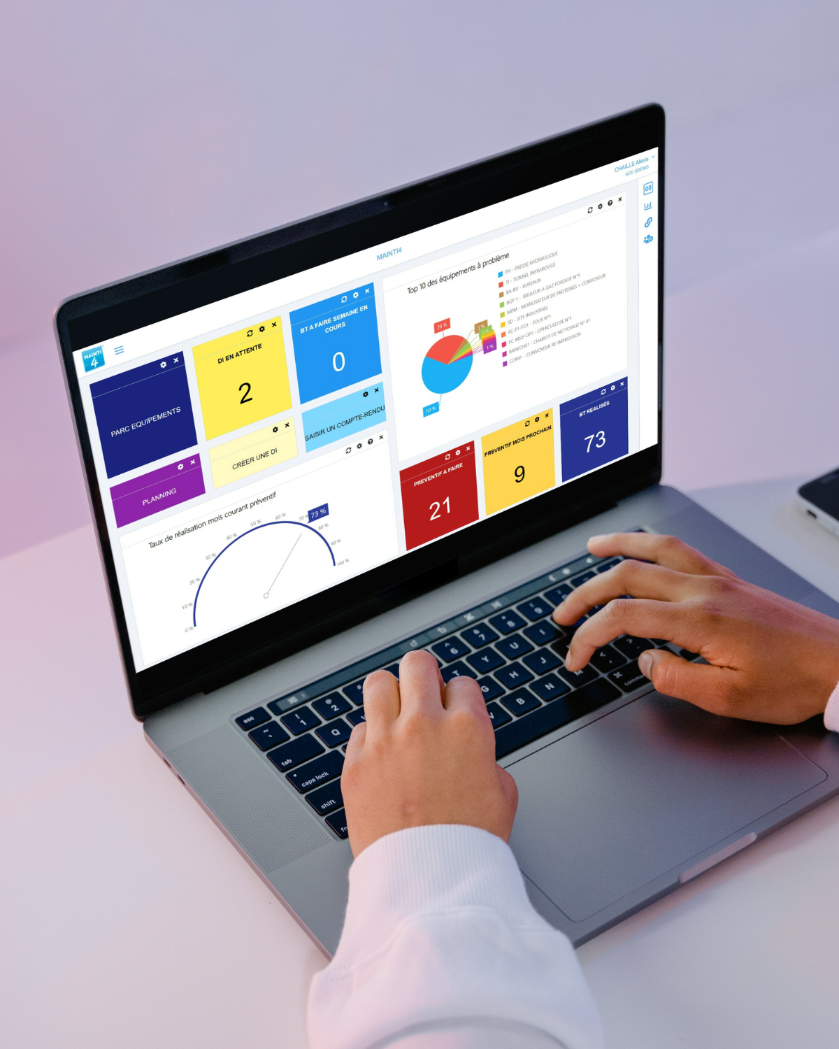 screenshot of MAINTI4