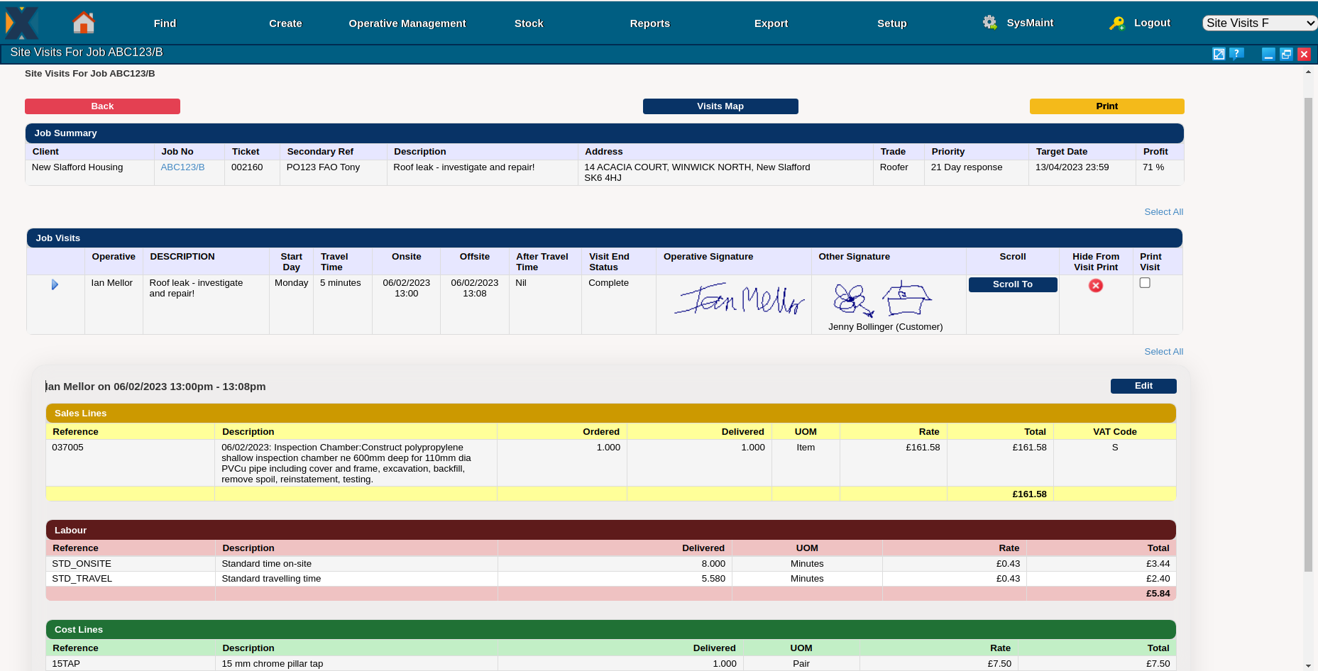 screenshot of MARKUS