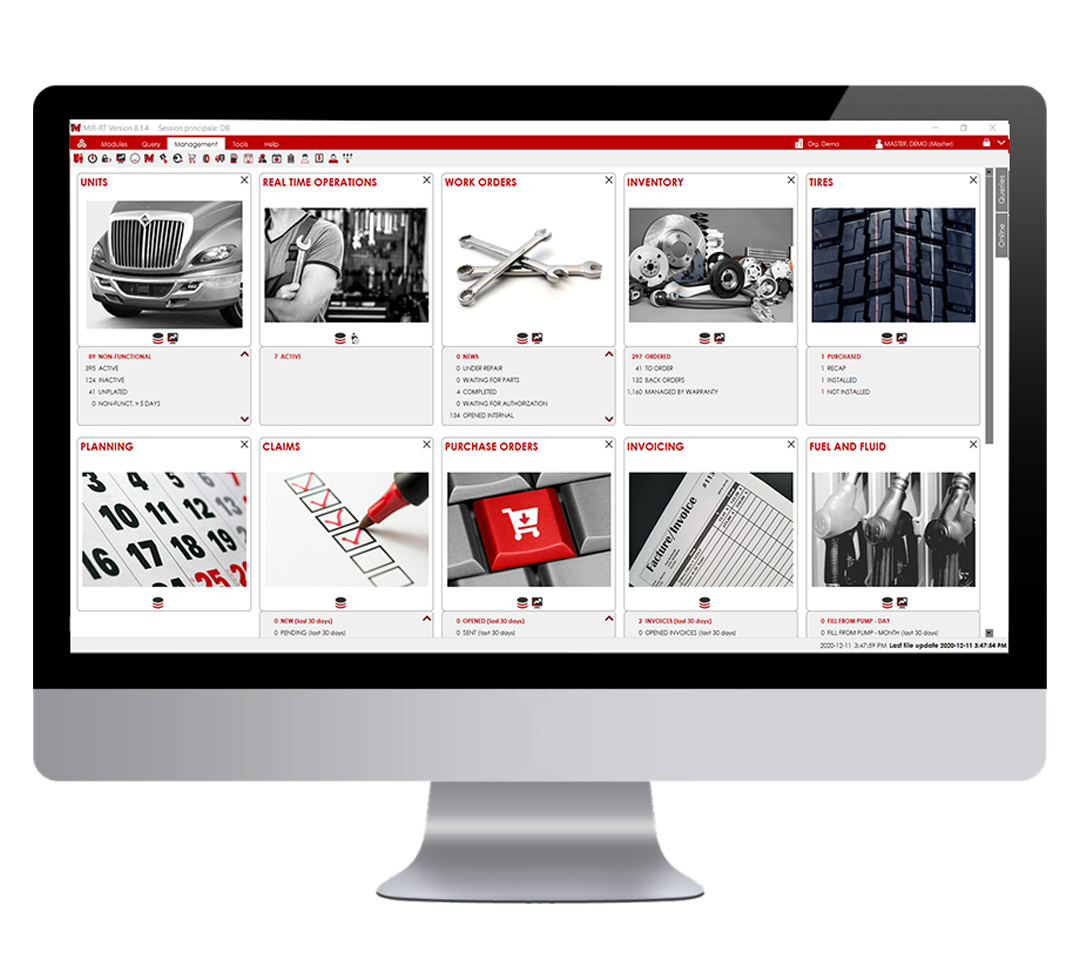 screenshot of MIR-RT