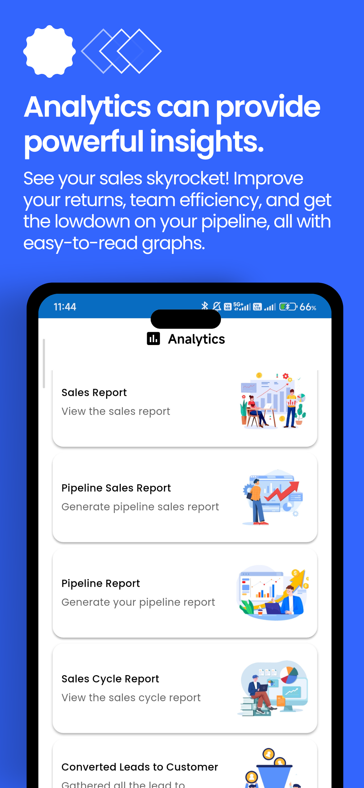 screenshot of MLeads