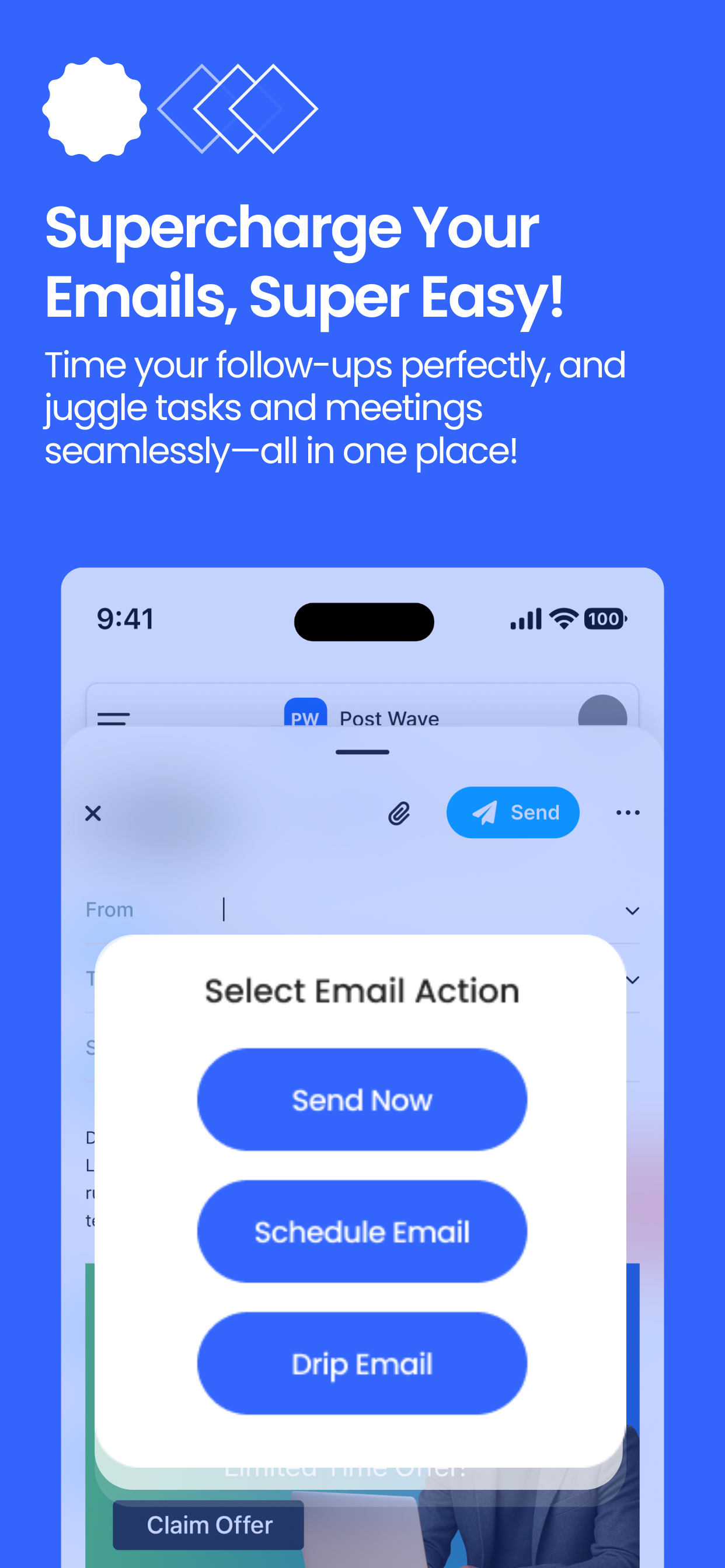 screenshot of MLeads