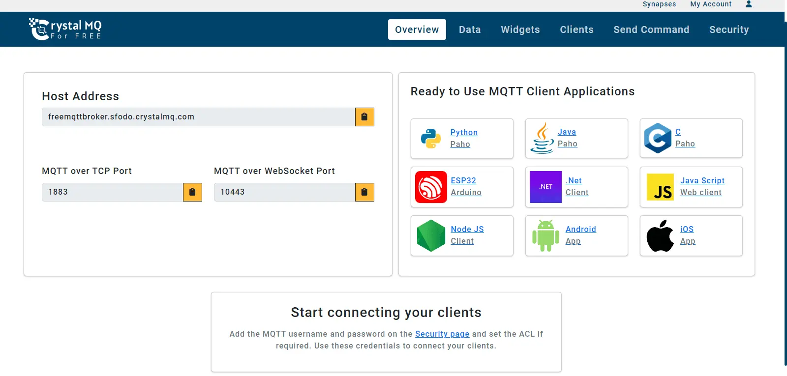 screenshot of MQTTRoute