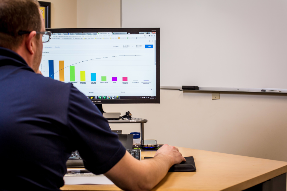 screenshot of MachineMetrics