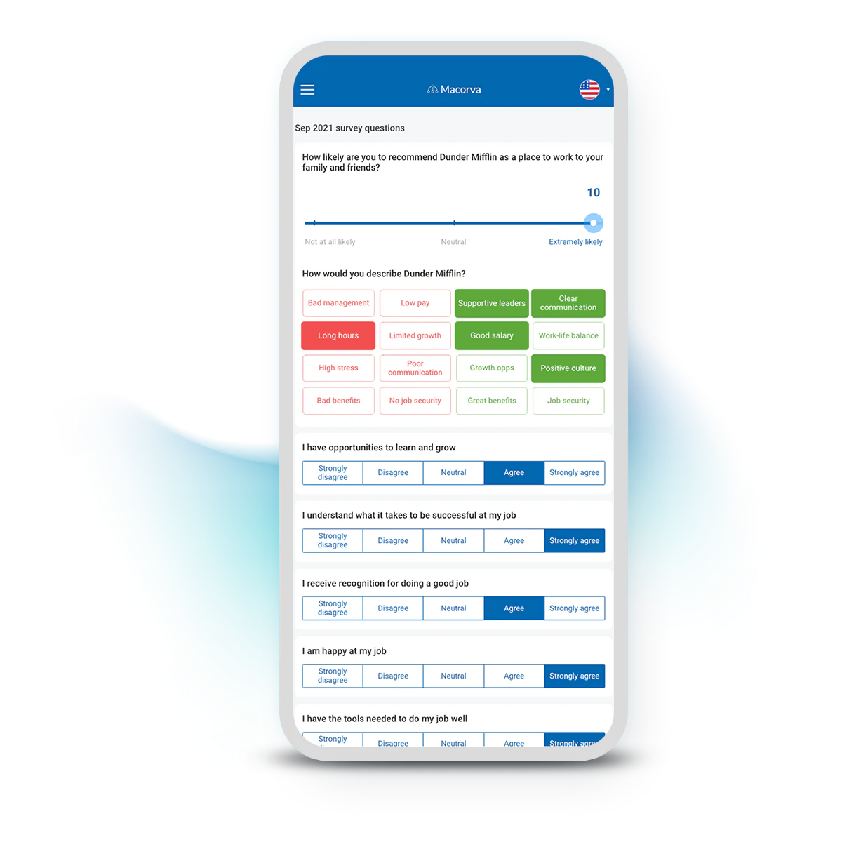 screenshot of Macorva