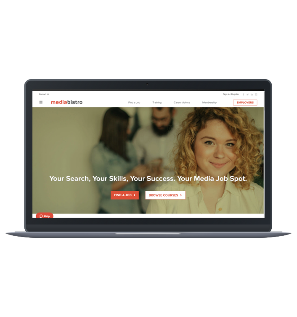 screenshot of Madgex