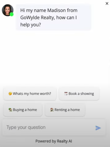 screenshot of Madison