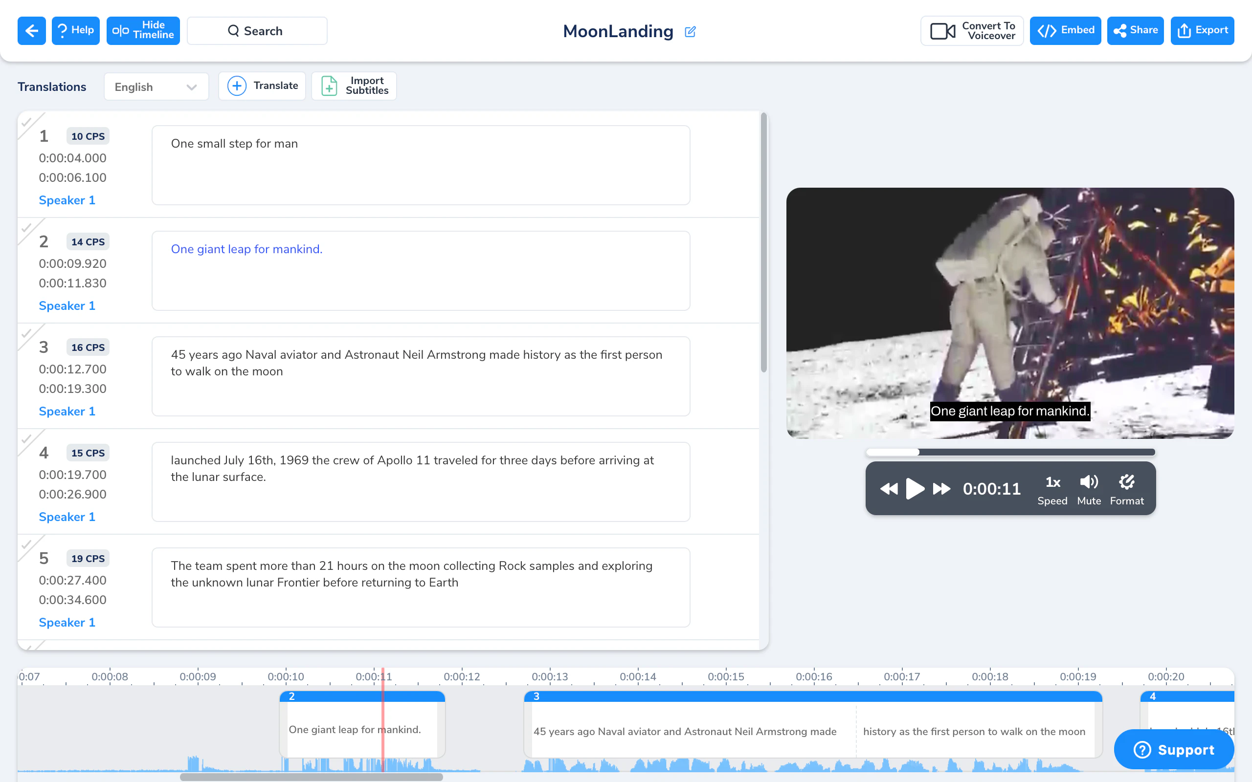 screenshot of Maestra