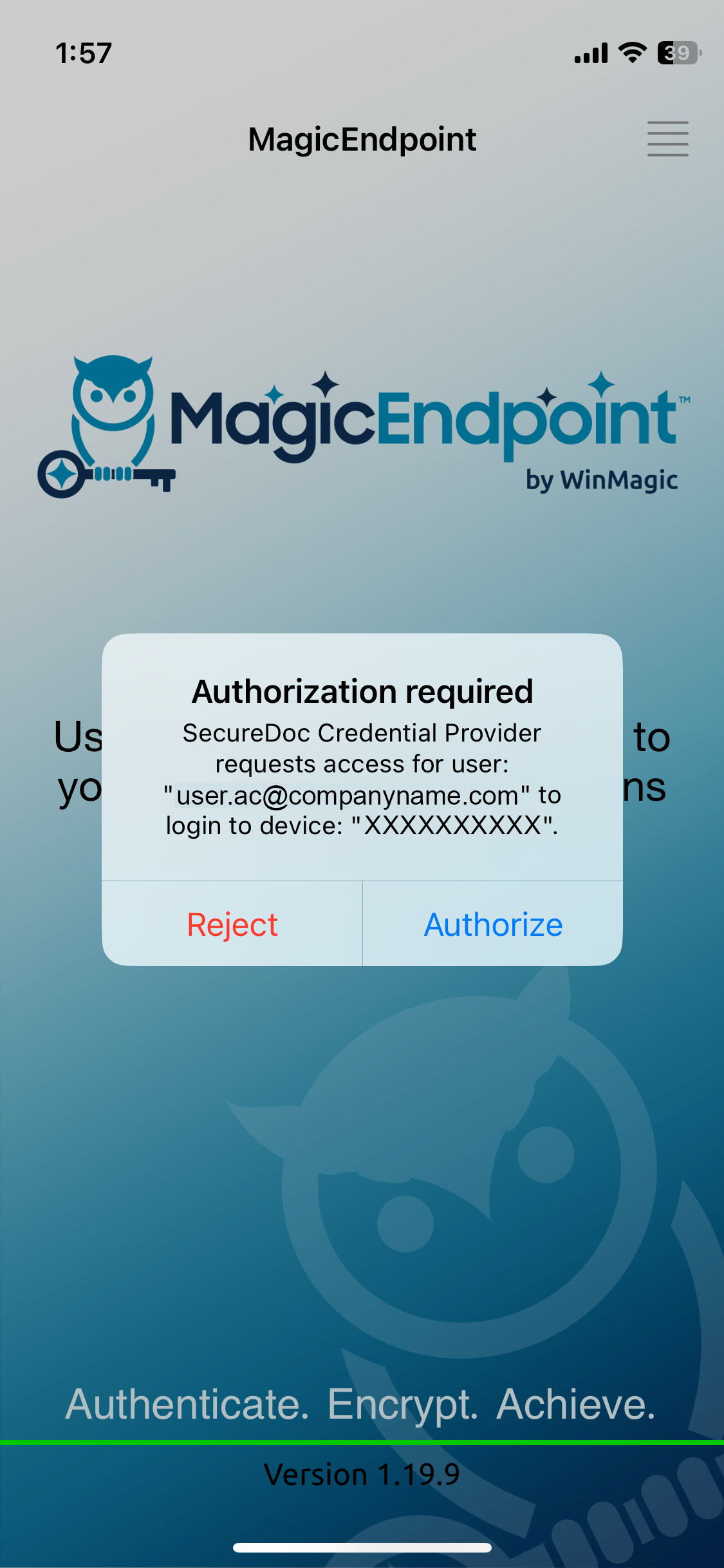 screenshot of MagicEndpoint