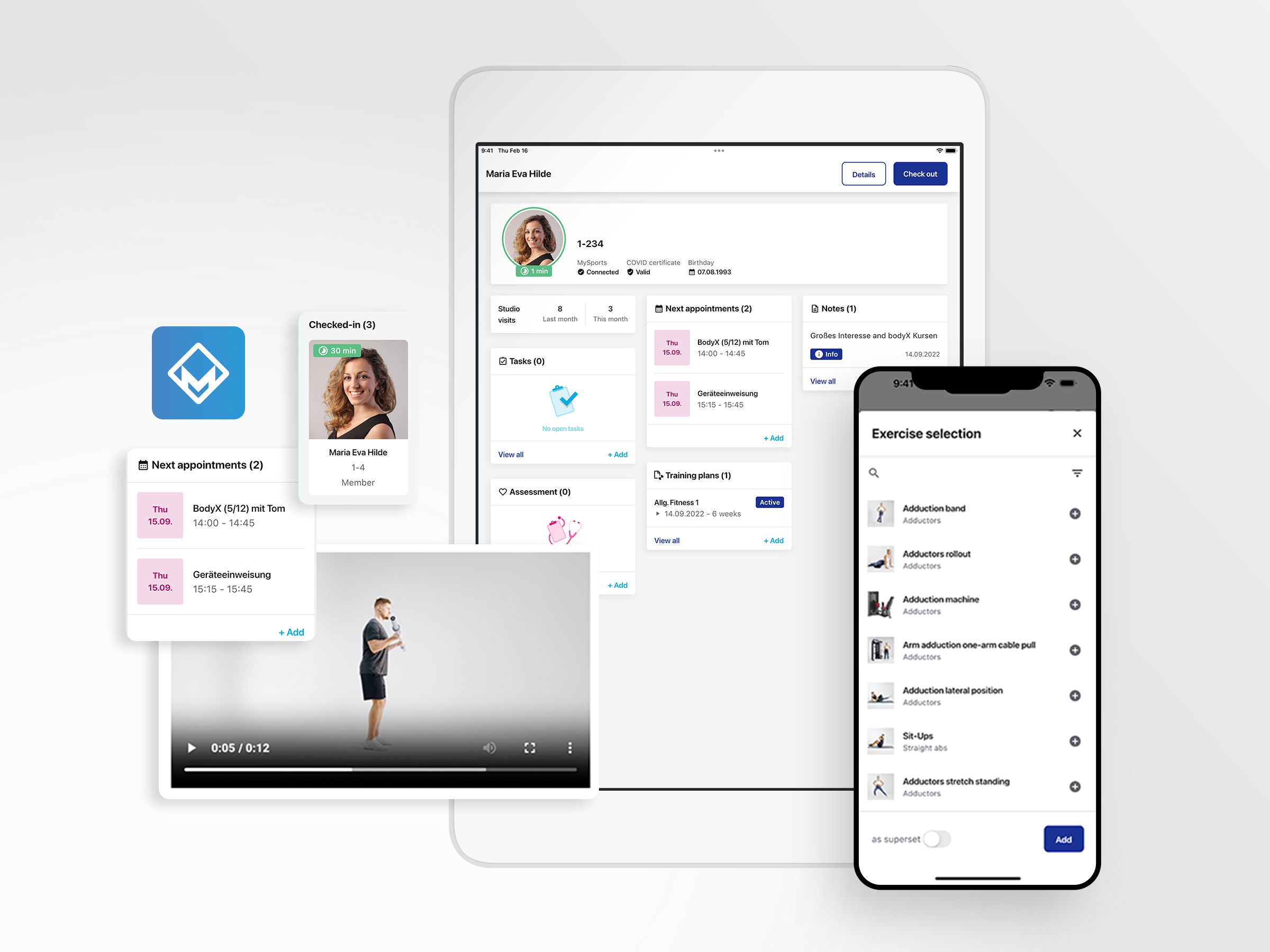 screenshot of Magicline