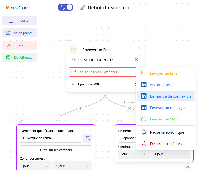 screenshot of Magileads