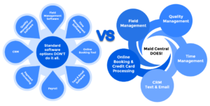 screenshot of MaidCentral