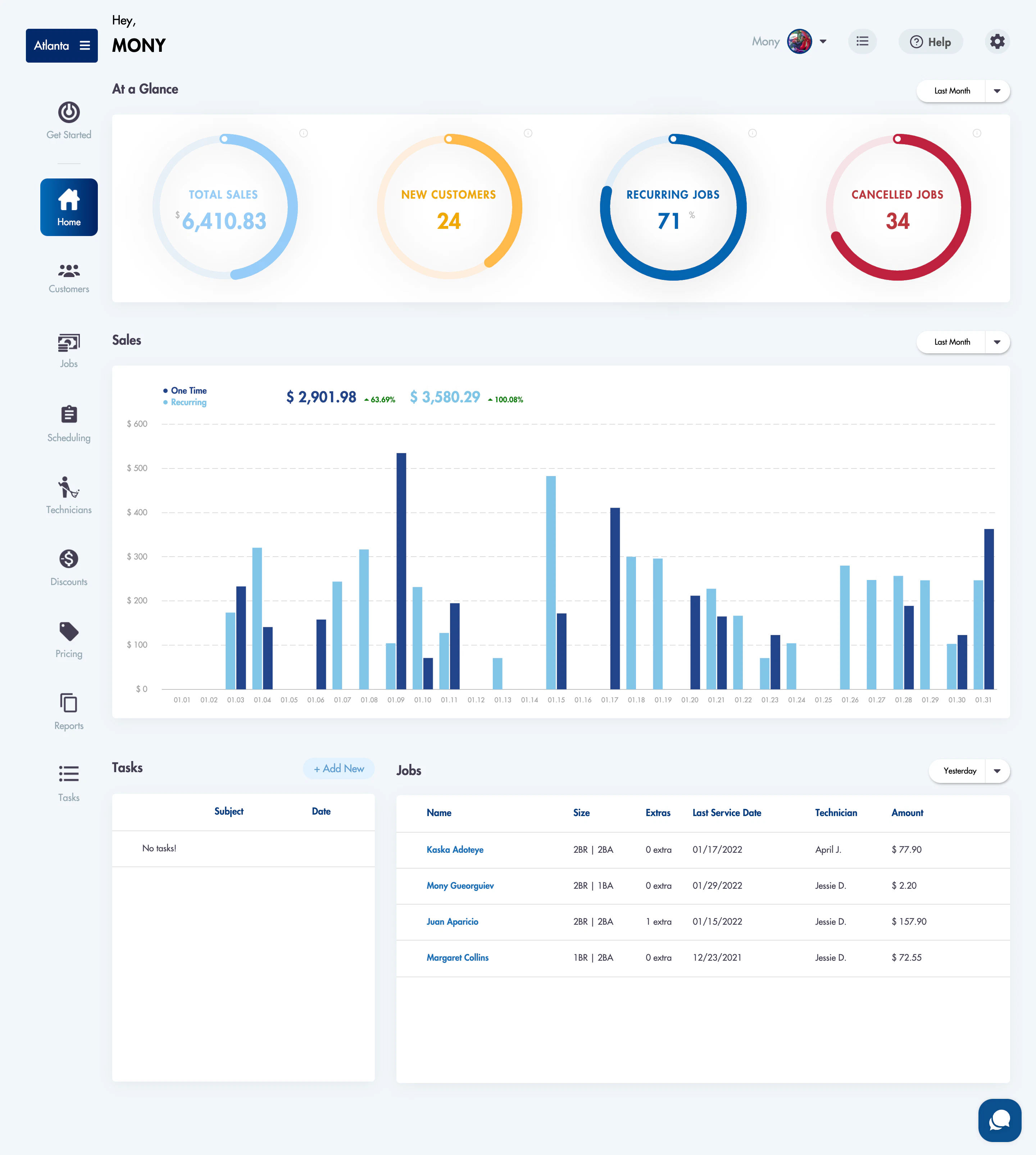 screenshot of Maidily