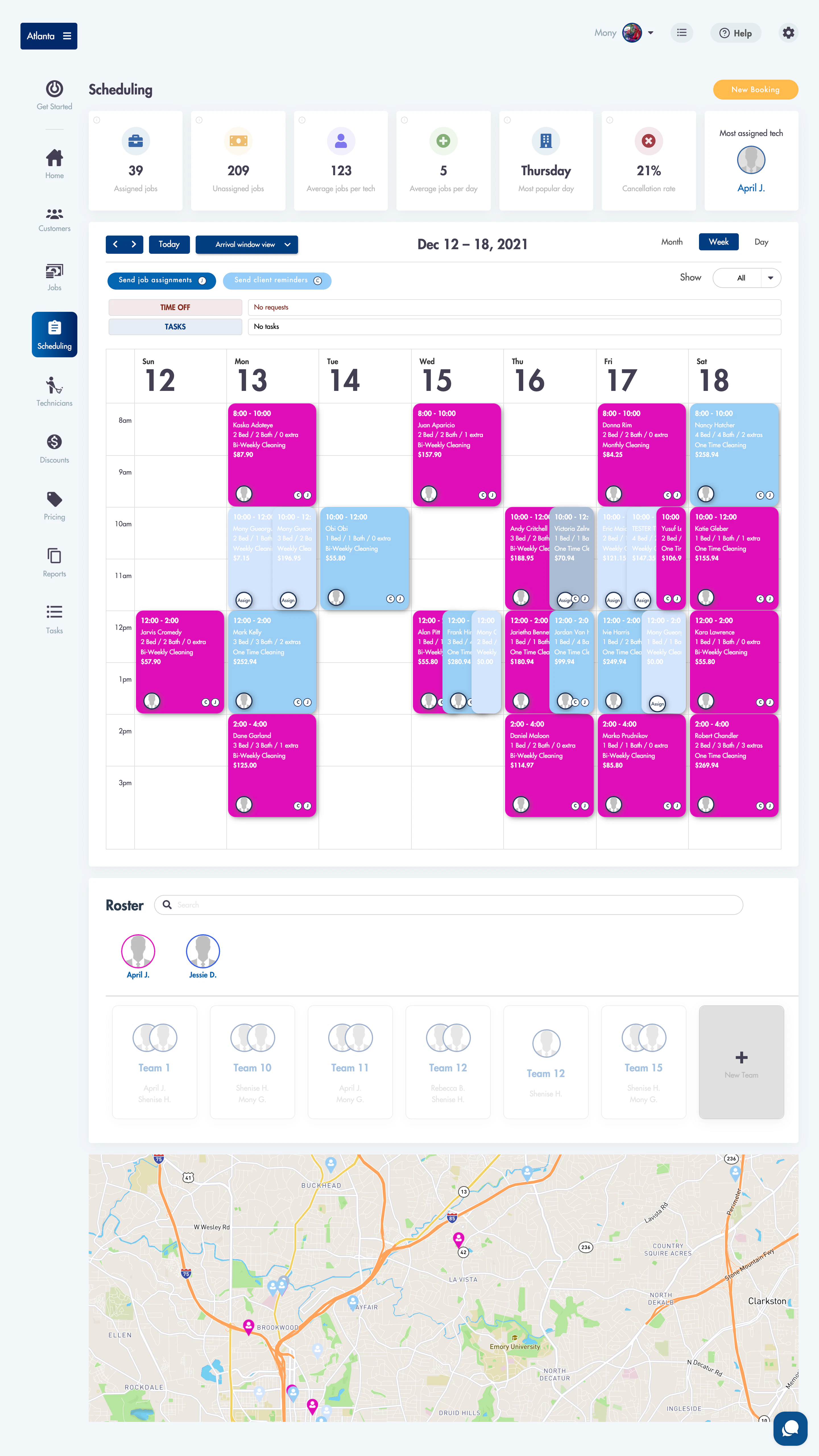 screenshot of Maidily