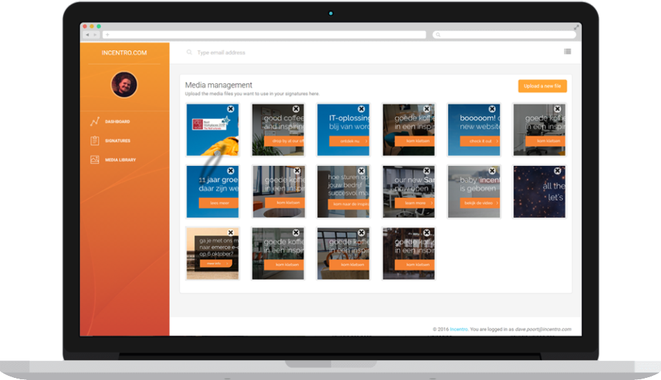 screenshot of MailDoodler
