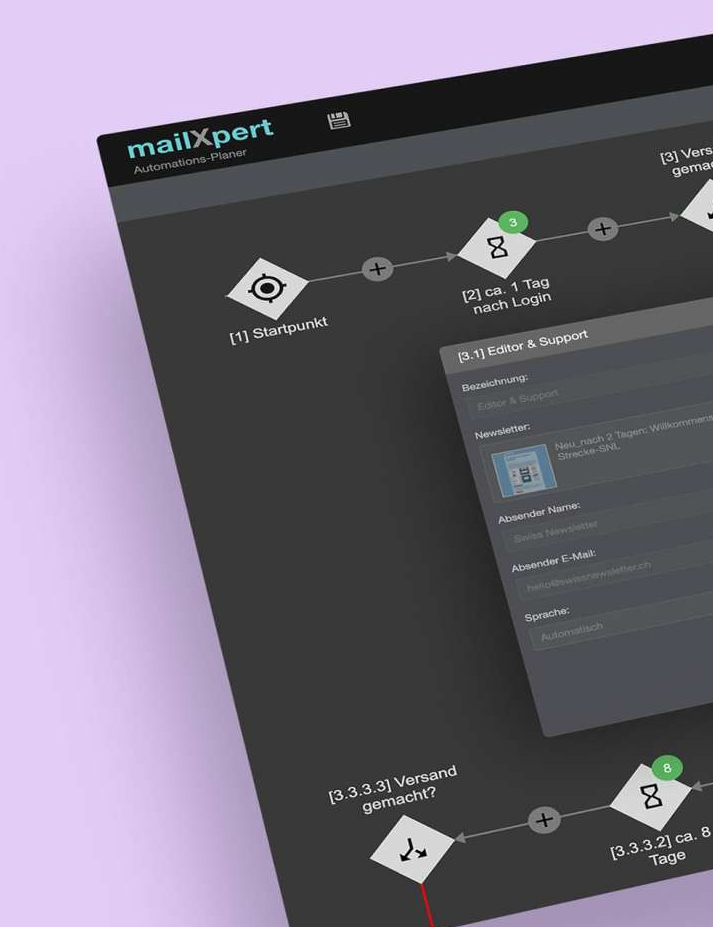 screenshot of MailXpert