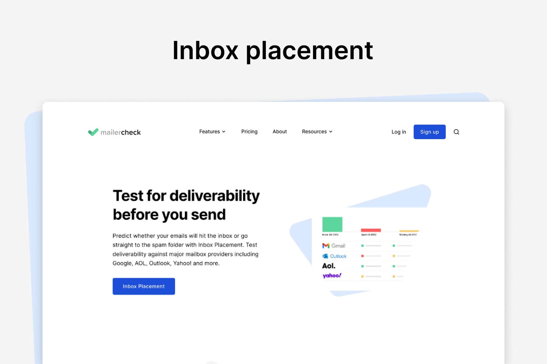 screenshot of MailerCheck