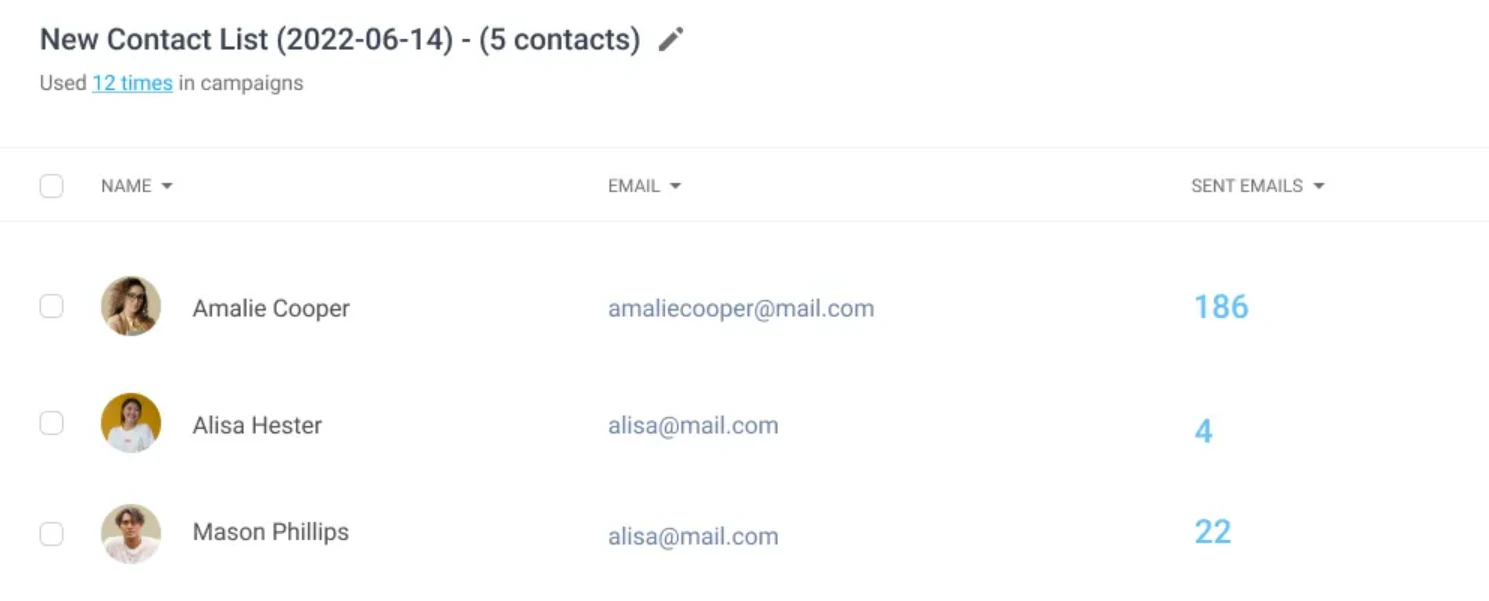 screenshot of Mailsoftly