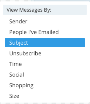 screenshot of Mailstrom