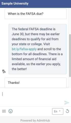 screenshot of Mainstay