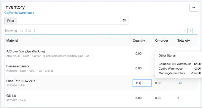 screenshot of Maintainly
