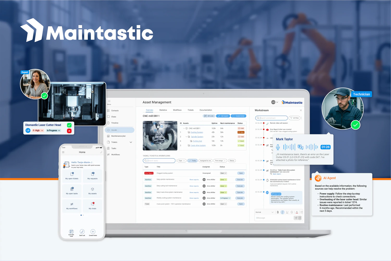 screenshot of Maintastic