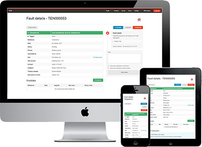 screenshot of Mainteno