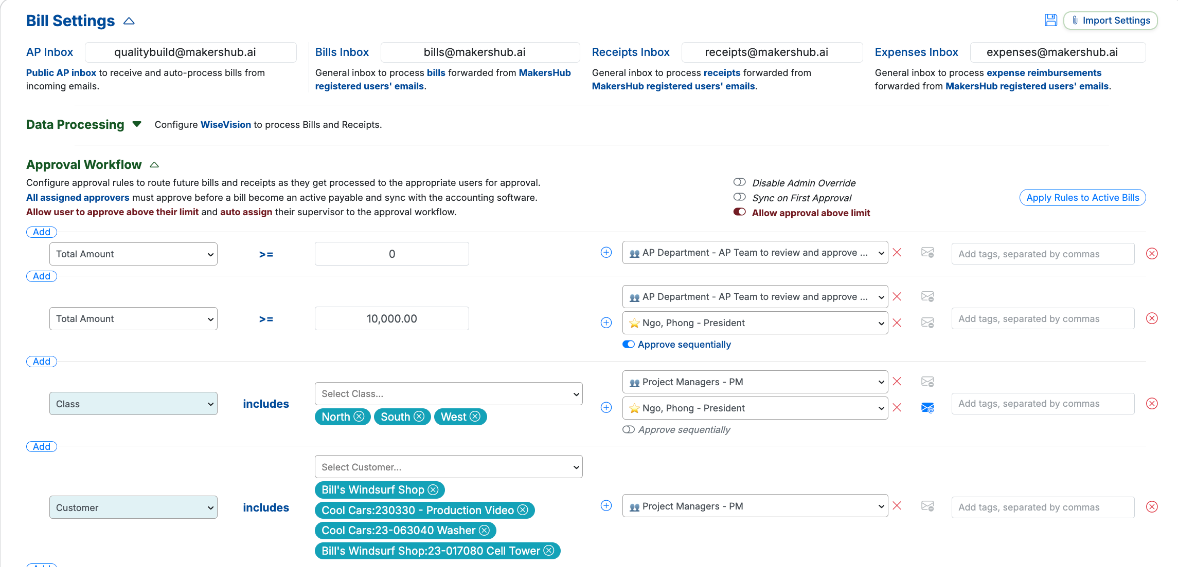 screenshot of MakersHub