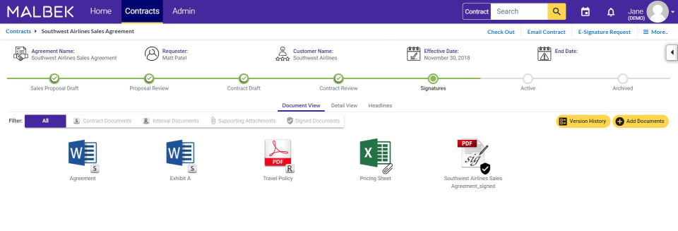 screenshot of Malbek