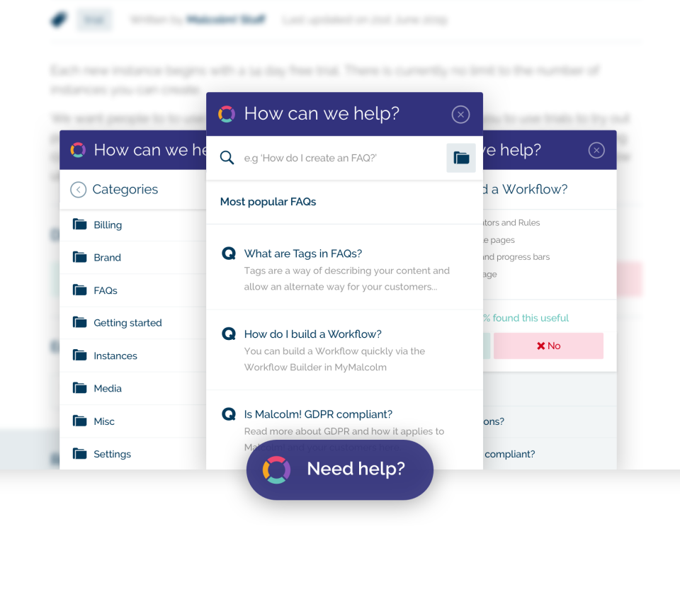 screenshot of Malcolm!
