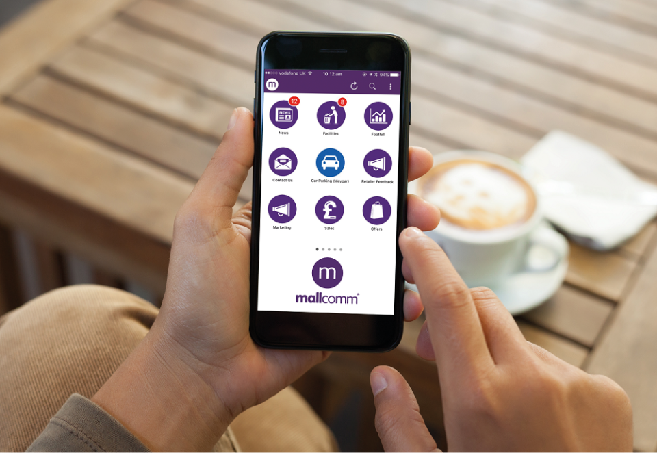 screenshot of Mallcomm