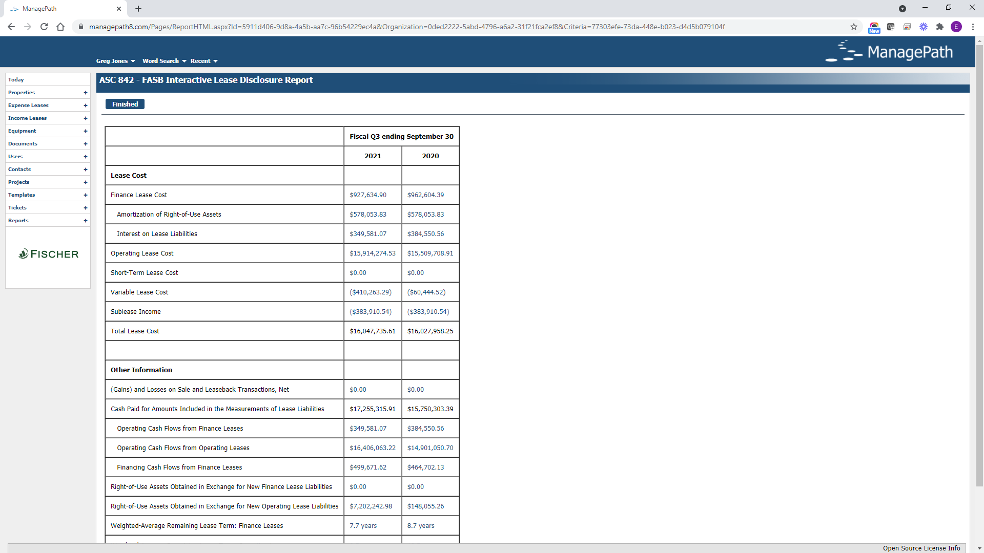 screenshot of ManagePath