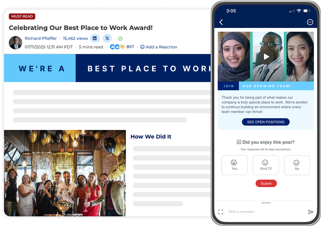 screenshot of MangoApps