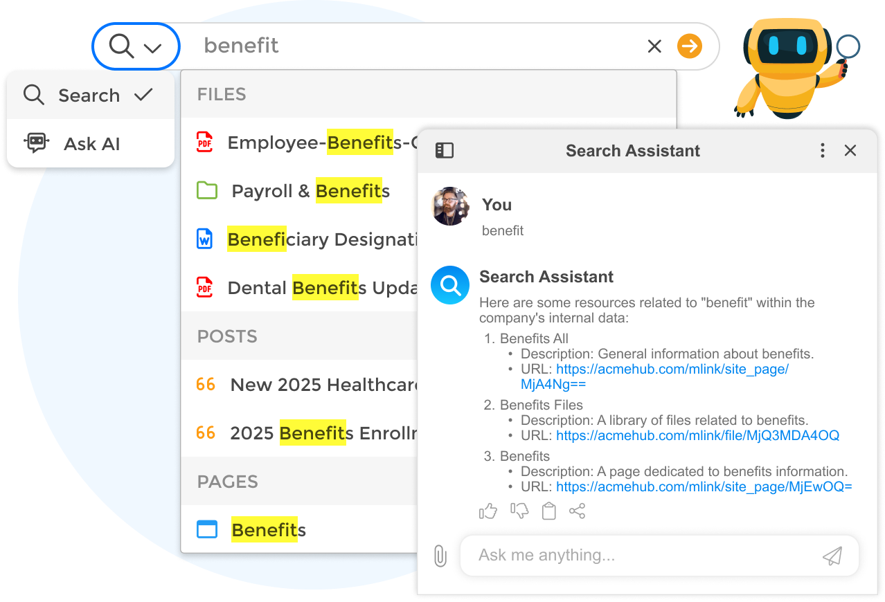 screenshot of MangoApps