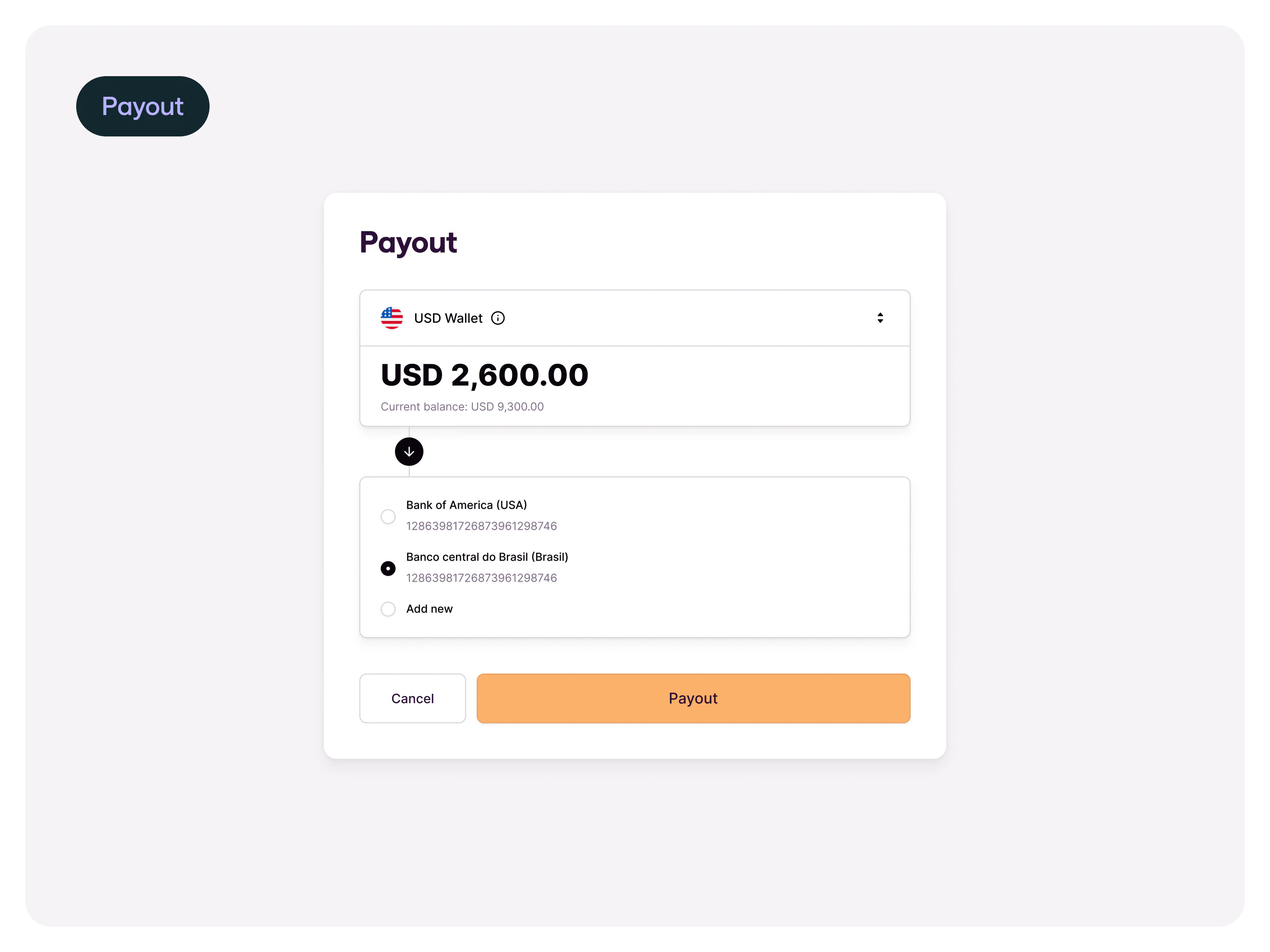 screenshot of Mangopay