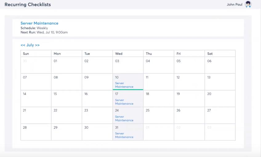screenshot of Manifestly