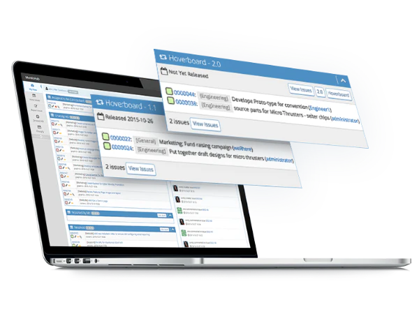 screenshot of MantisHub