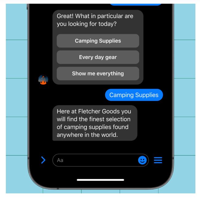 screenshot of ManyChat