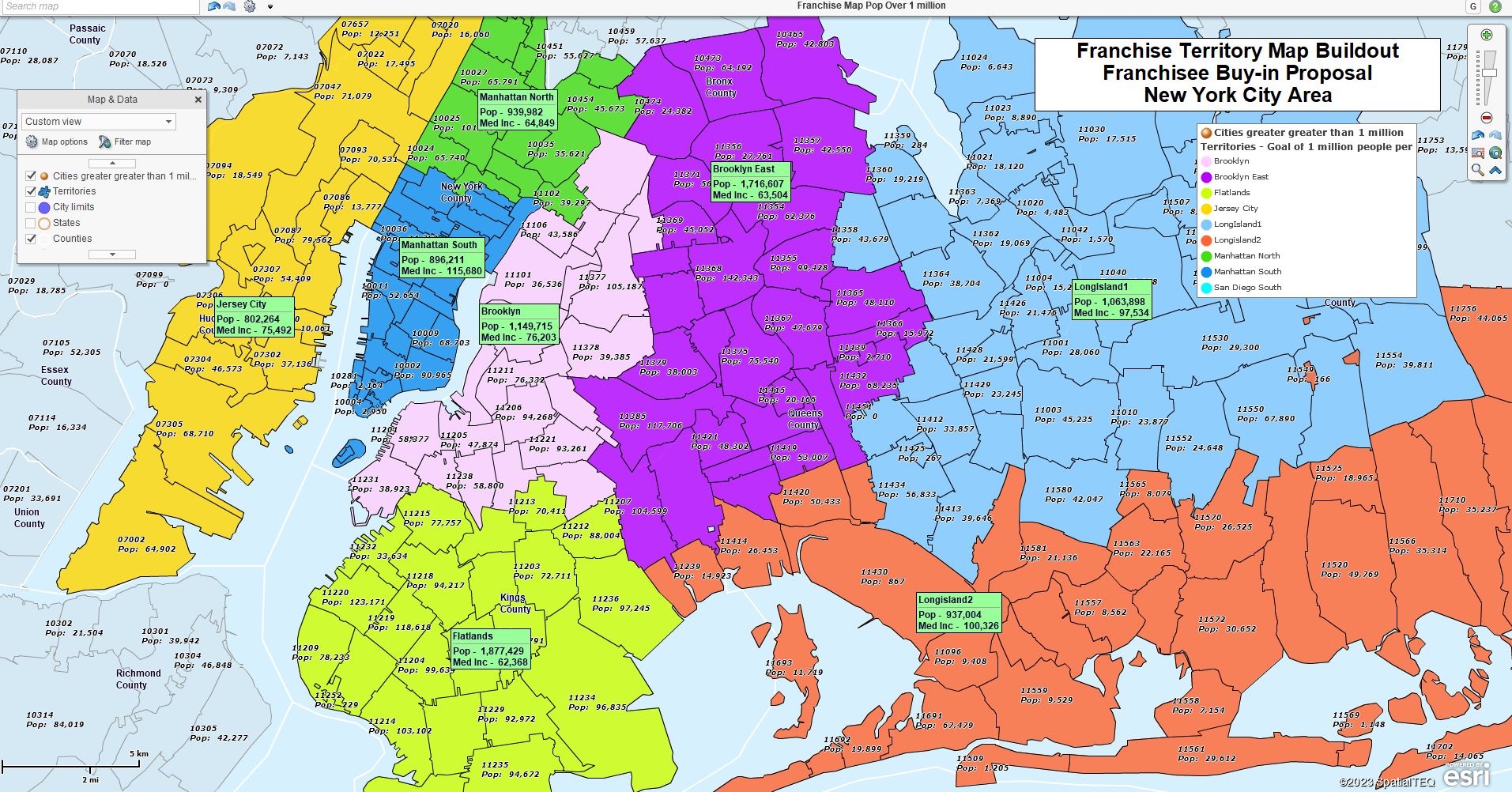 screenshot of MapBusinessOnline