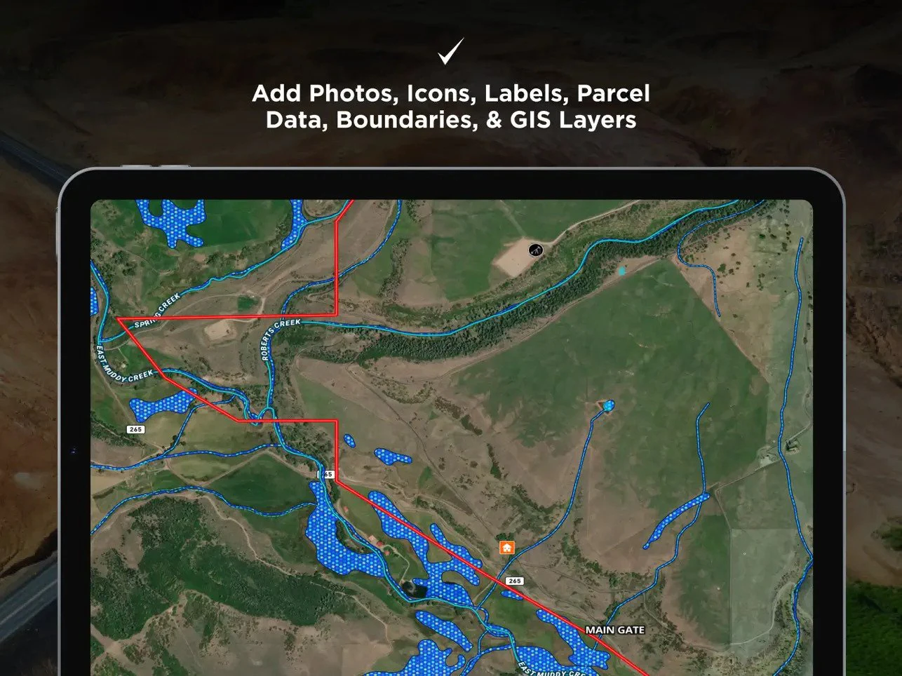 screenshot of MapRight