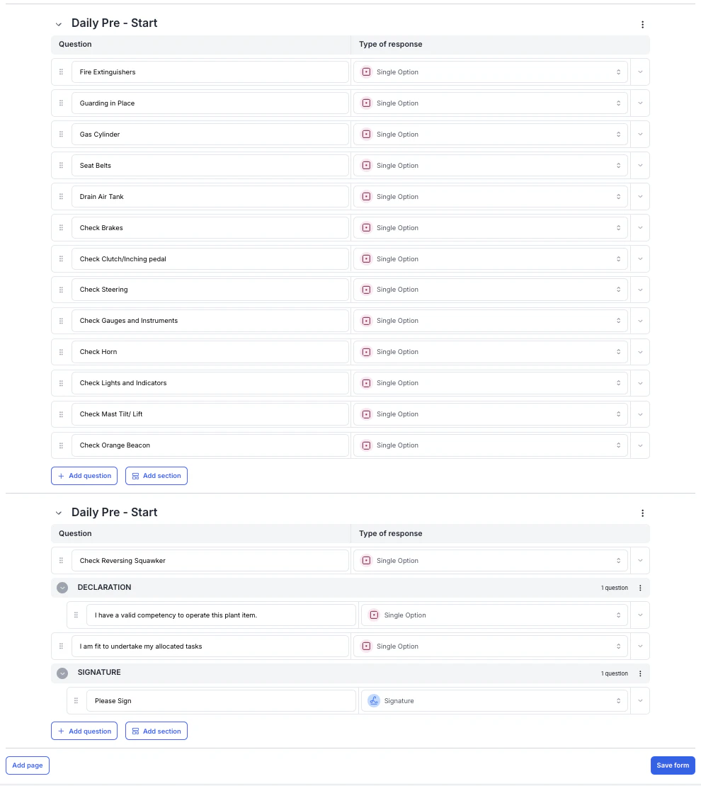 screenshot of MapTrack