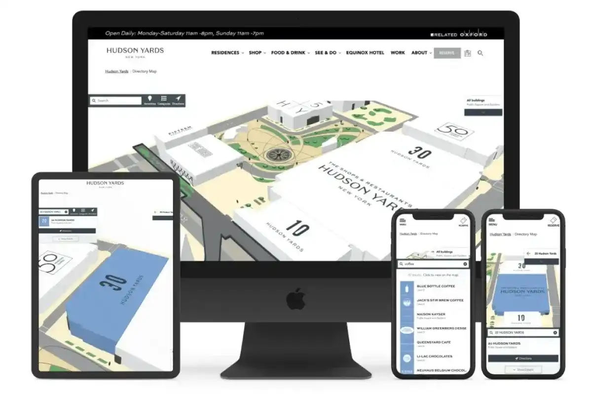 screenshot of Mappedin