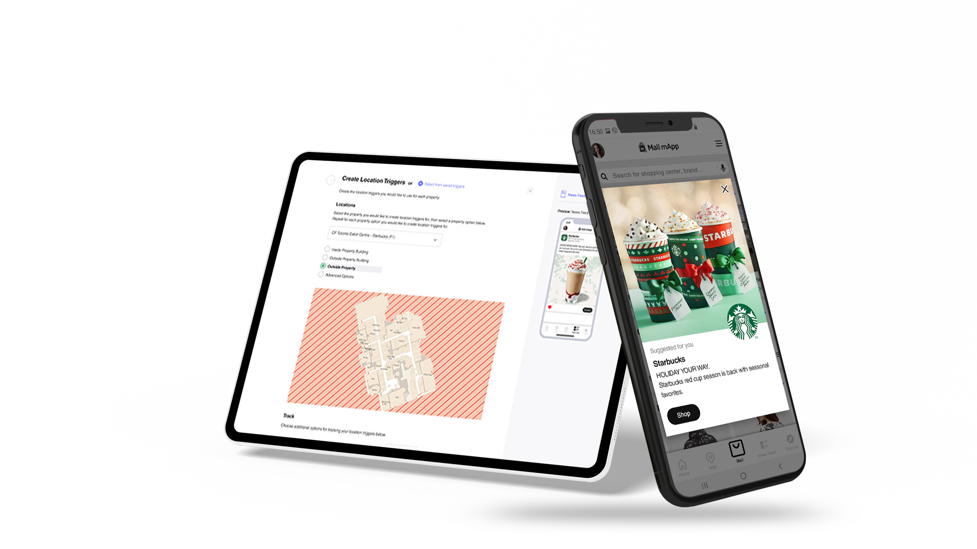 screenshot of Mapsted