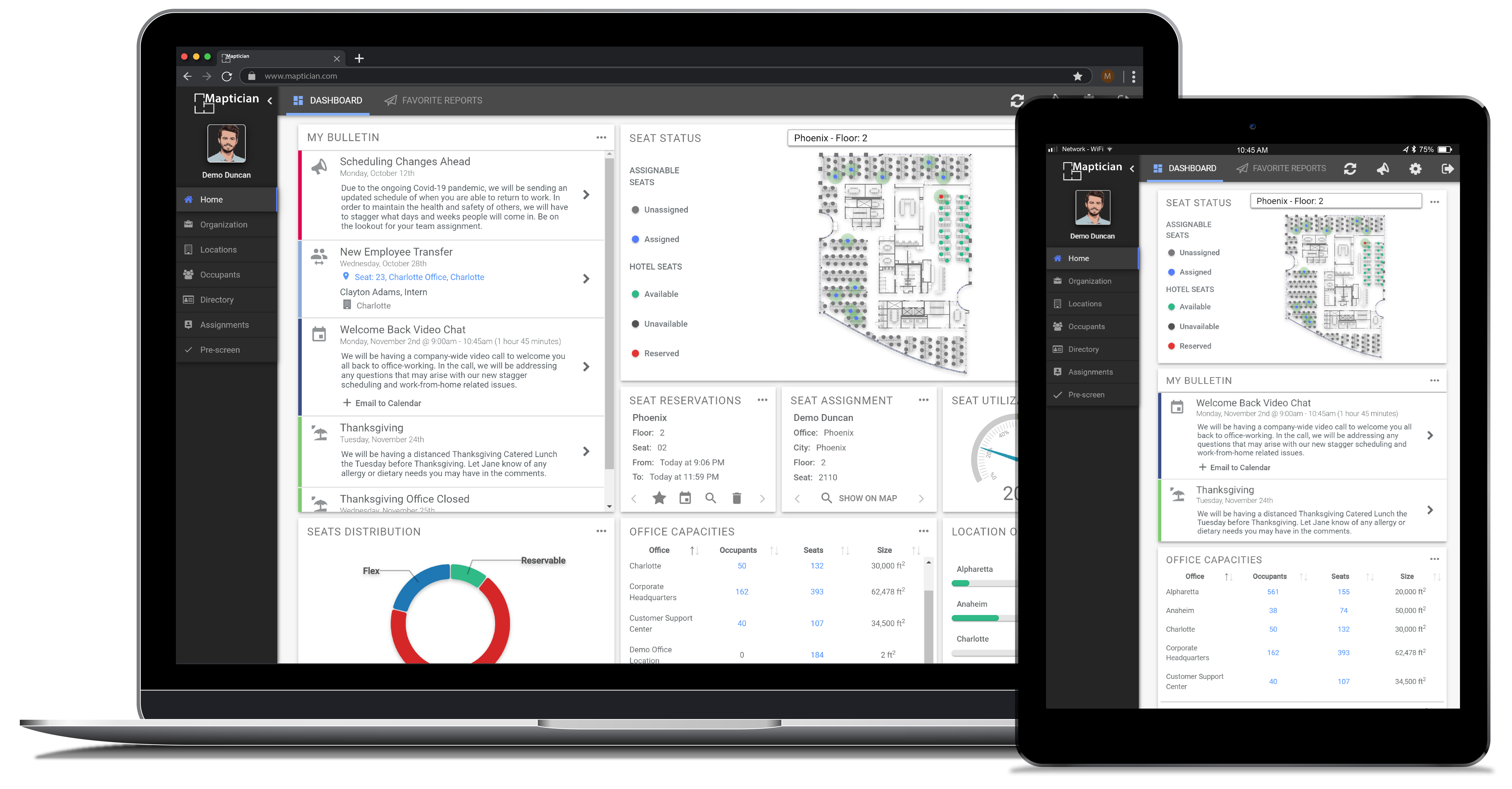 screenshot of Maptician