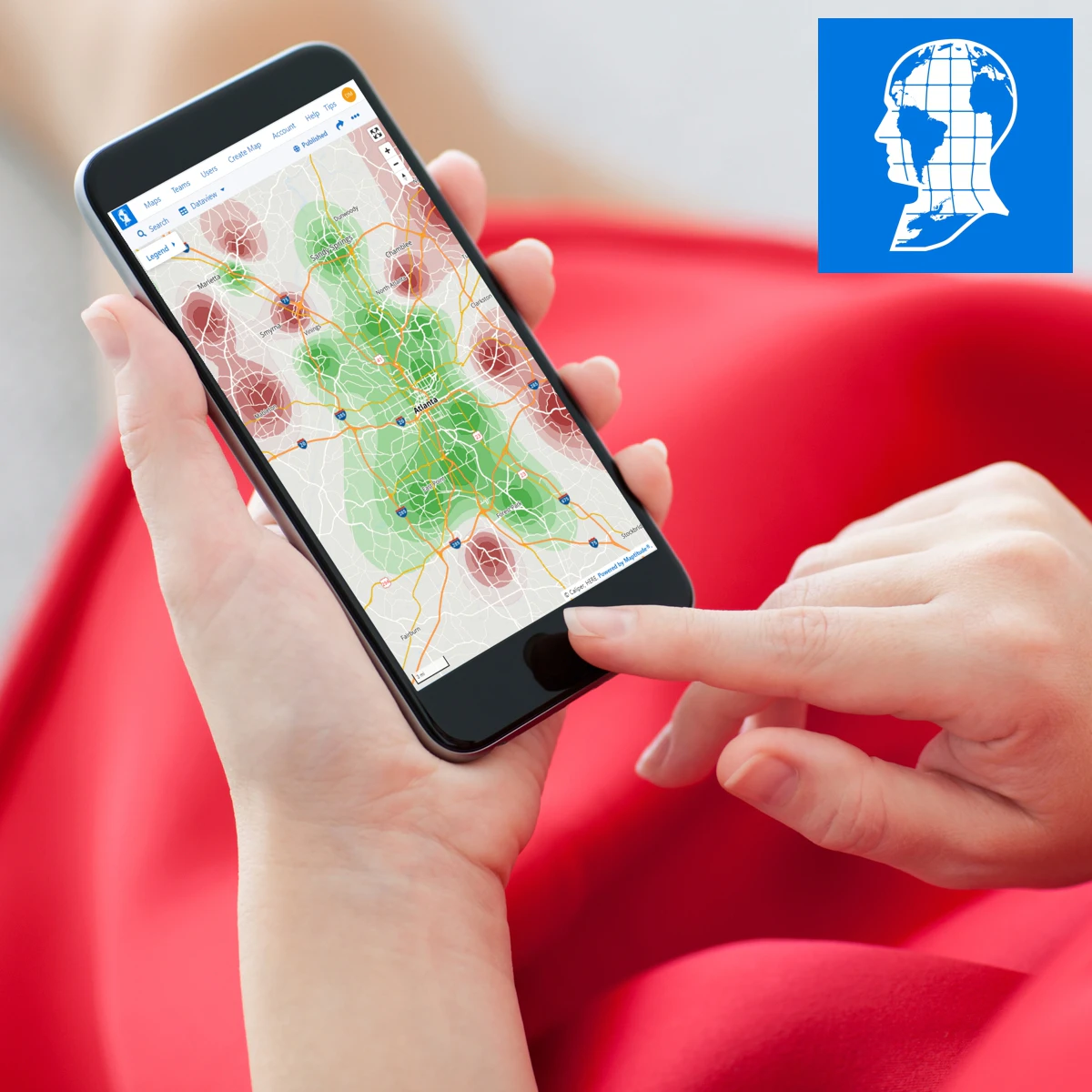 screenshot of Maptitude