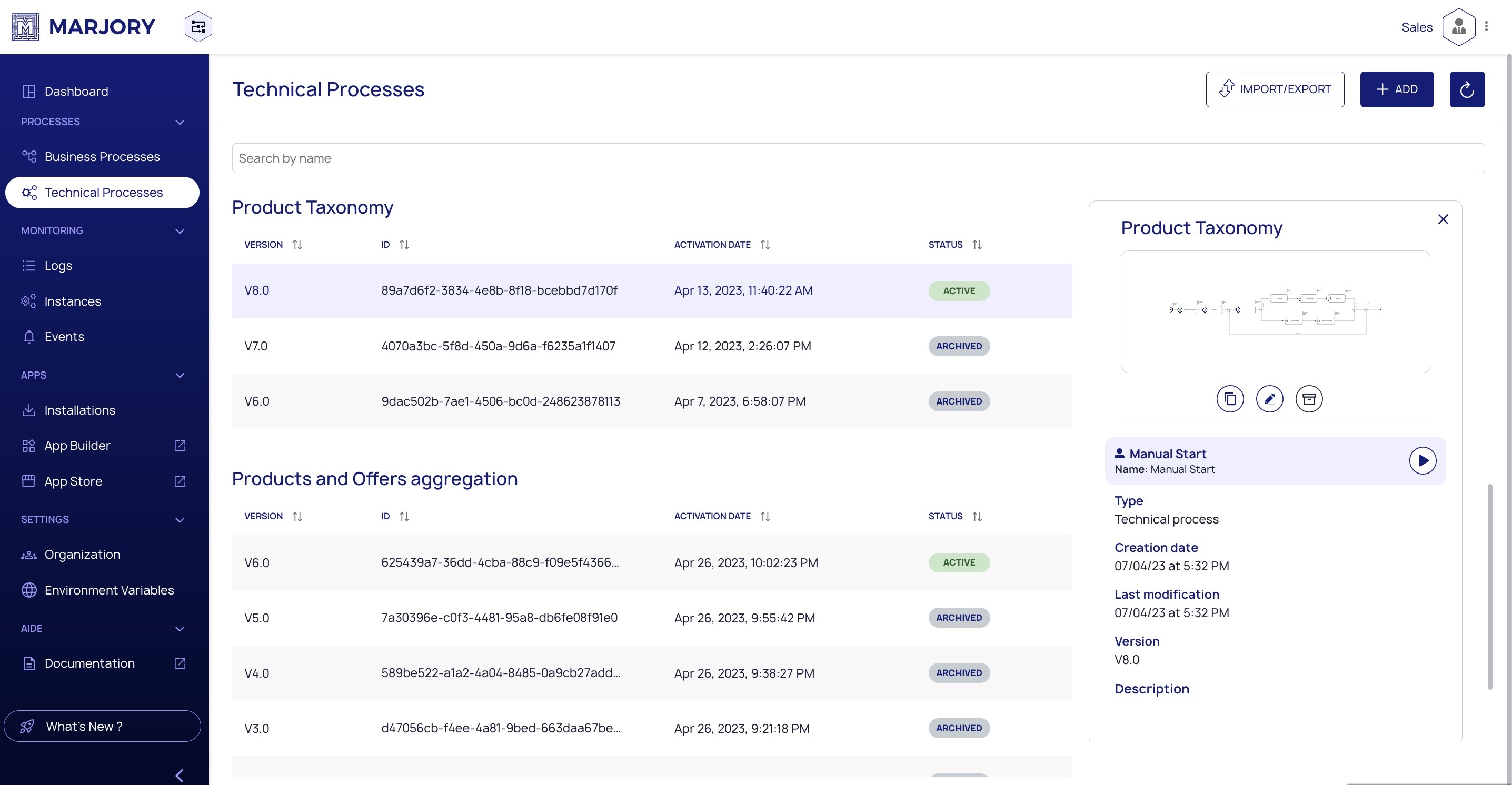 screenshot of Marjory