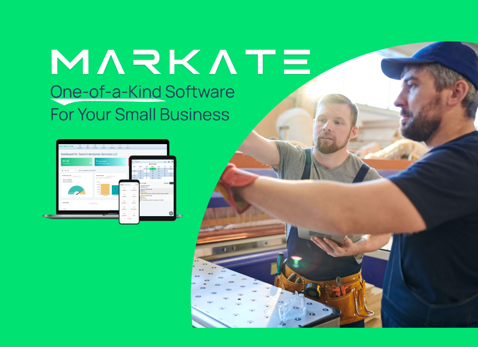 screenshot of Markate