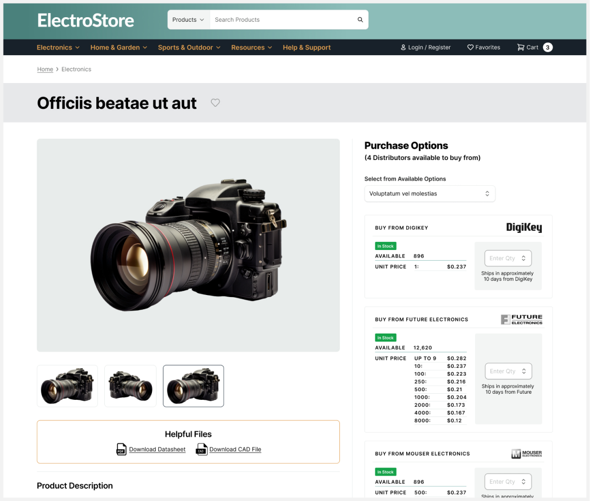 screenshot of MarketPush