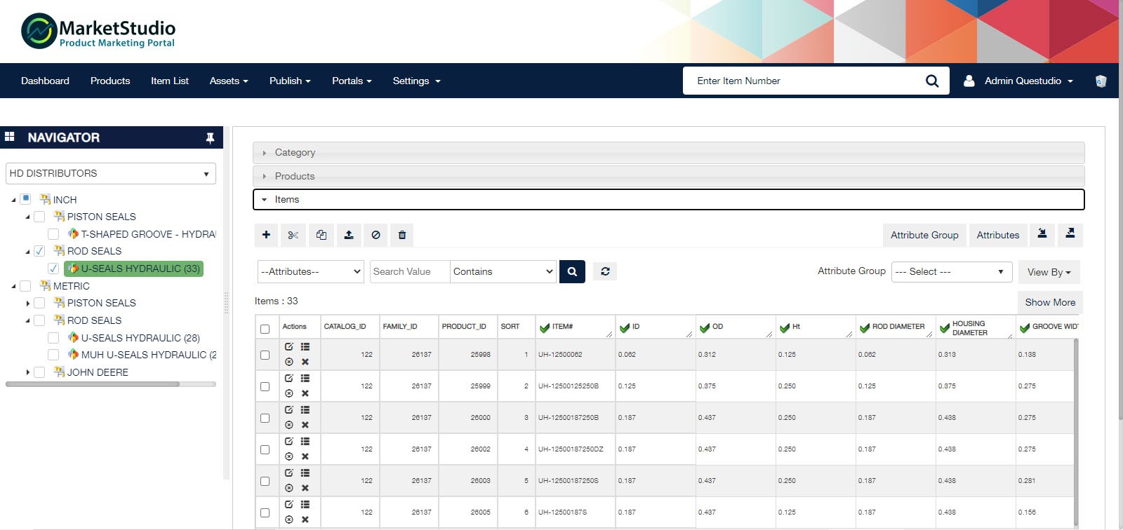 screenshot of MarketStudio