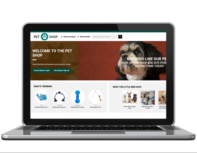 screenshot of MarketTime